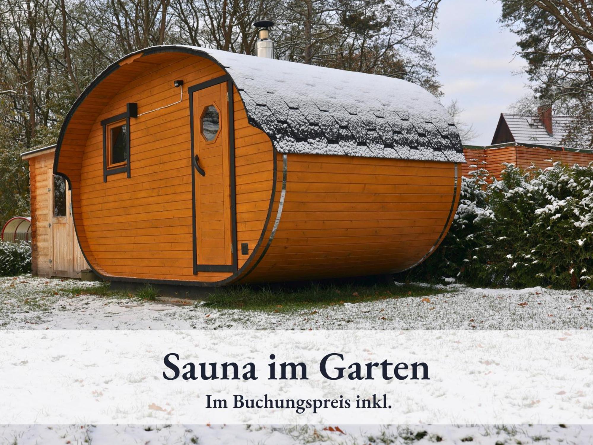 Fewo River I Wellnesstraum I Winterentspannung I Inkl Badefass I Kamin I Sauna ヴェンディッシュ・リーツ エクステリア 写真