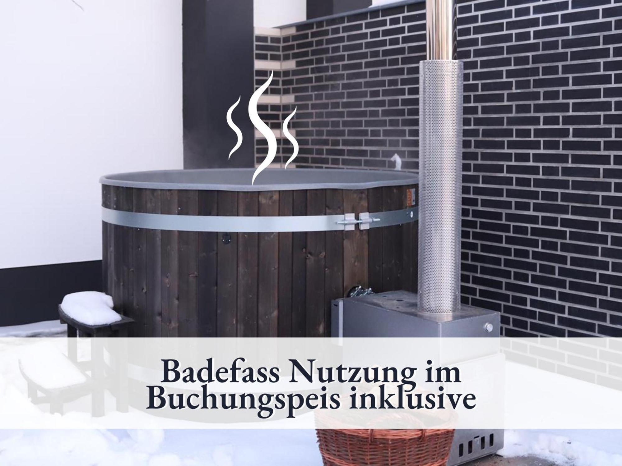 Fewo River I Wellnesstraum I Winterentspannung I Inkl Badefass I Kamin I Sauna ヴェンディッシュ・リーツ エクステリア 写真